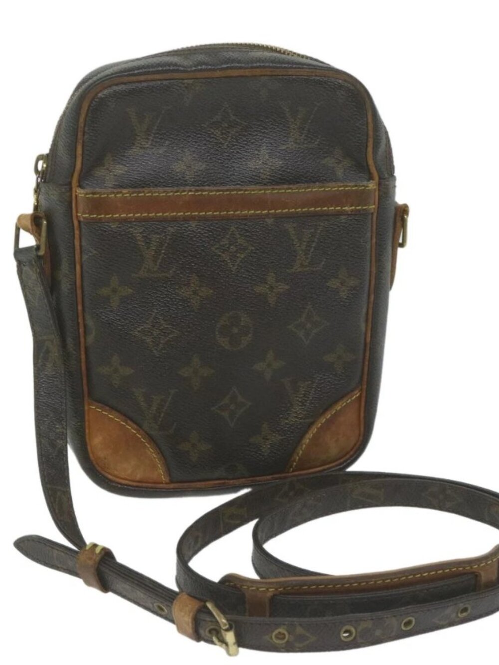 LOUIS VUITTON Monogram Danube Shoulder Bag M45266 LV Auth